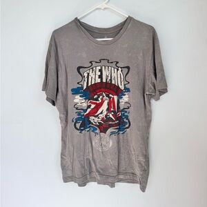 The Who Rock & Roll Hall Of Fame Mens T-Shirt Size Large